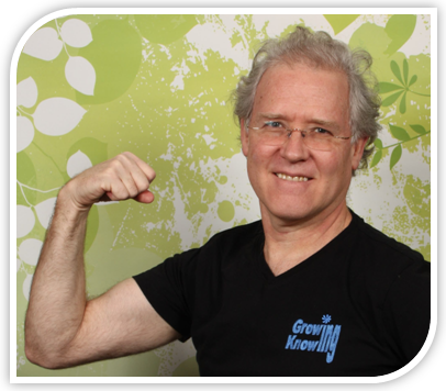Terry in Growing Knowing T Shirt